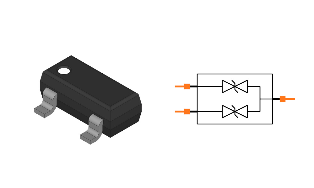 NUP2105LT1G Pinout