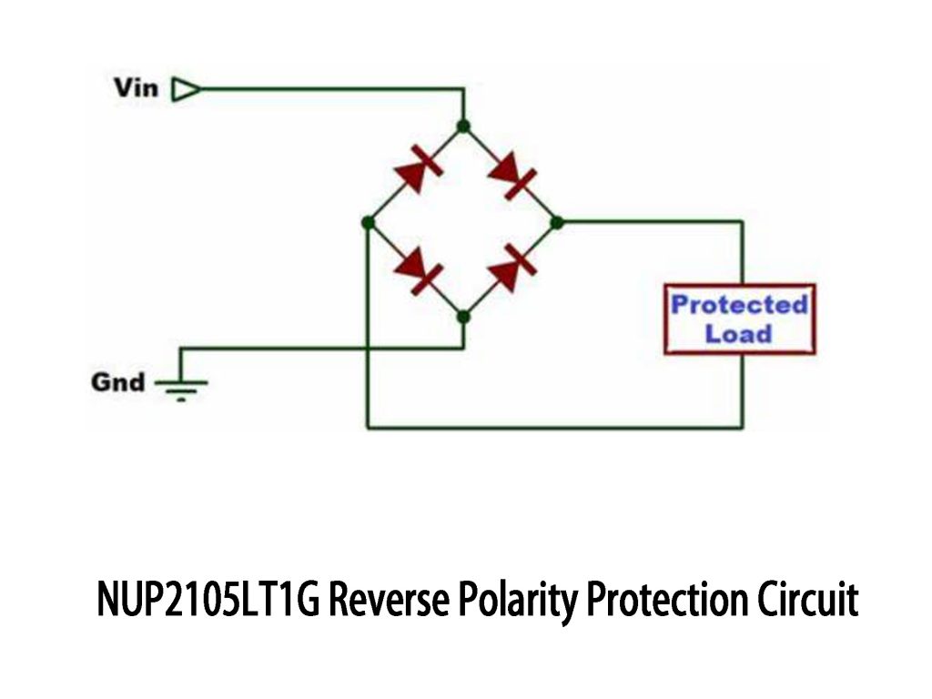 NUP2105LT1G Reverse Polarity Protection Circuit 1