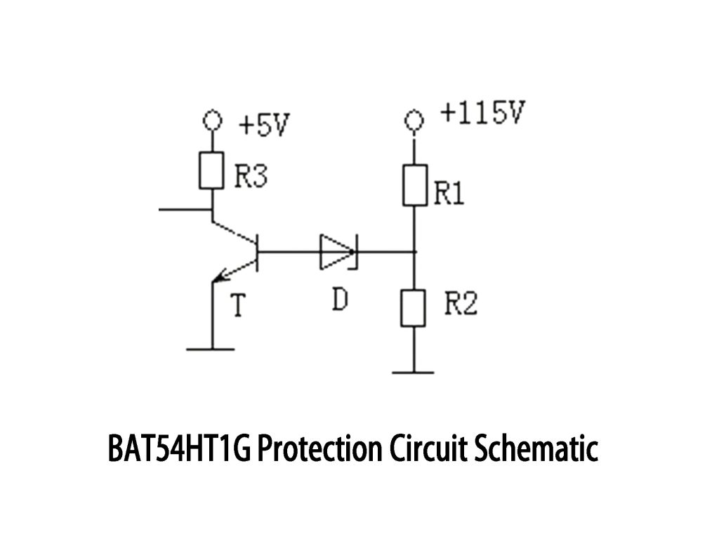 BAT54HT1G Protection Circuit Schematic 1