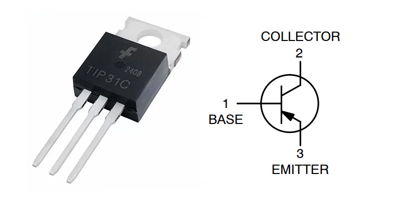 TIP31C pinout