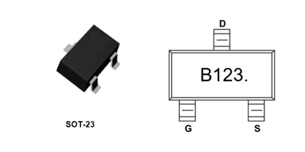bss123 pinout