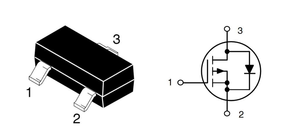 bss84lt1g pinout