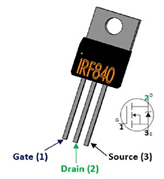 irf840 Picture