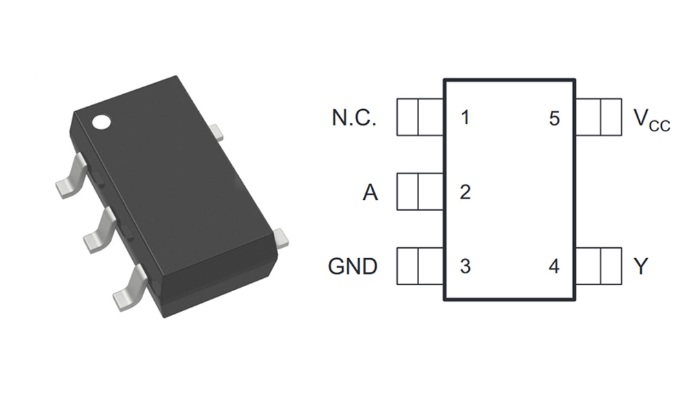 SN74LVC1G07DCKR Pinout
