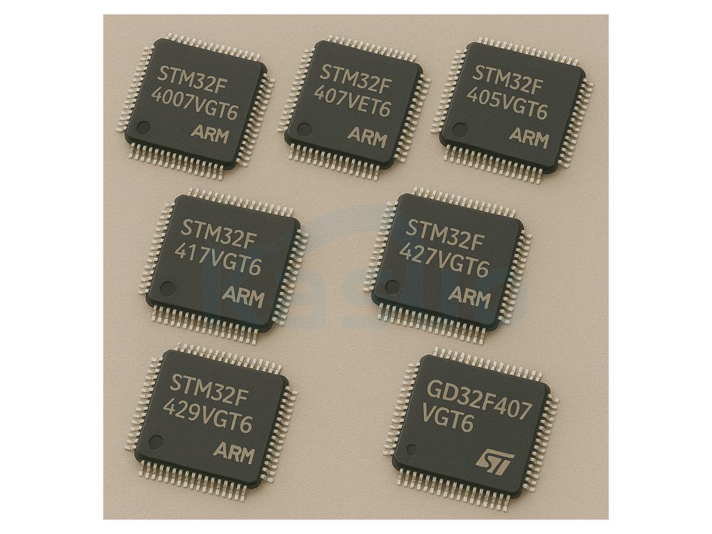 STM32F407VGT6 compatible stm32 chips
