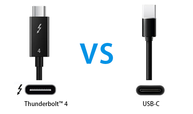Thunderbolt 4 vs. USB-C