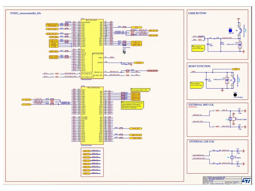 STM32H562VGT6 Circuit