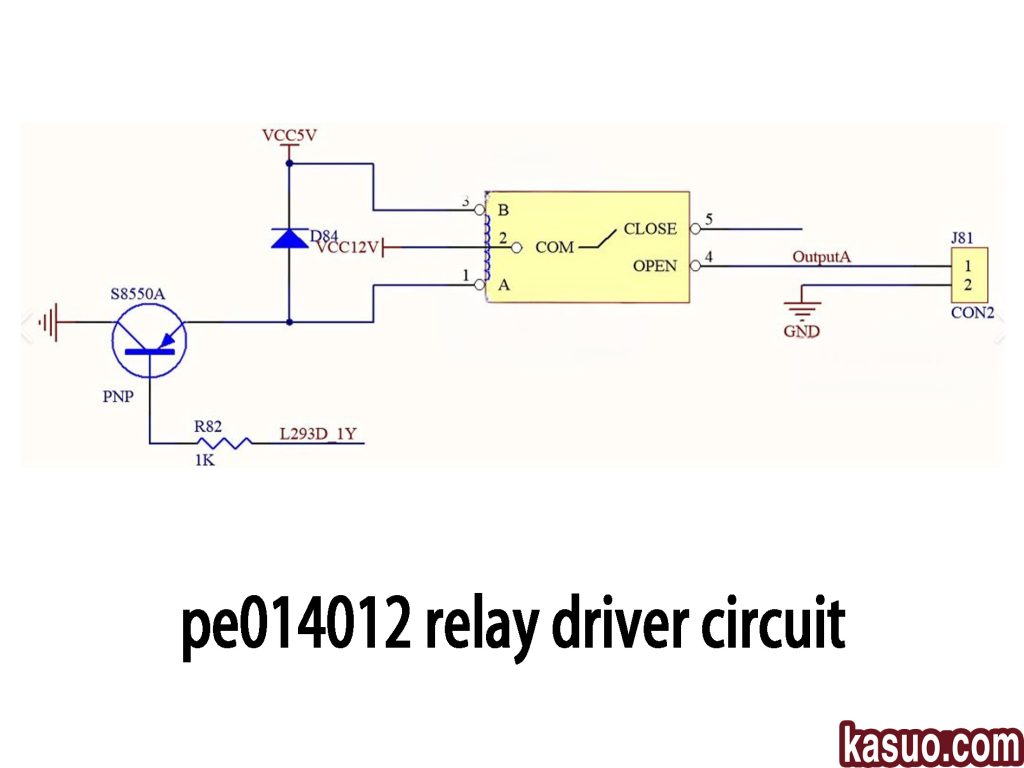 pe014012 relay driver circuit 1