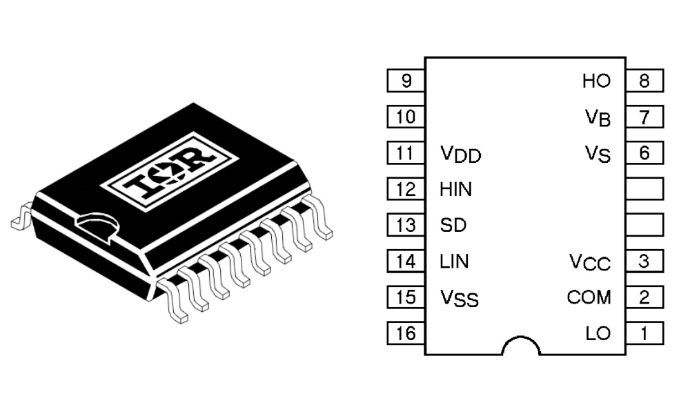 IR2113S Pinout