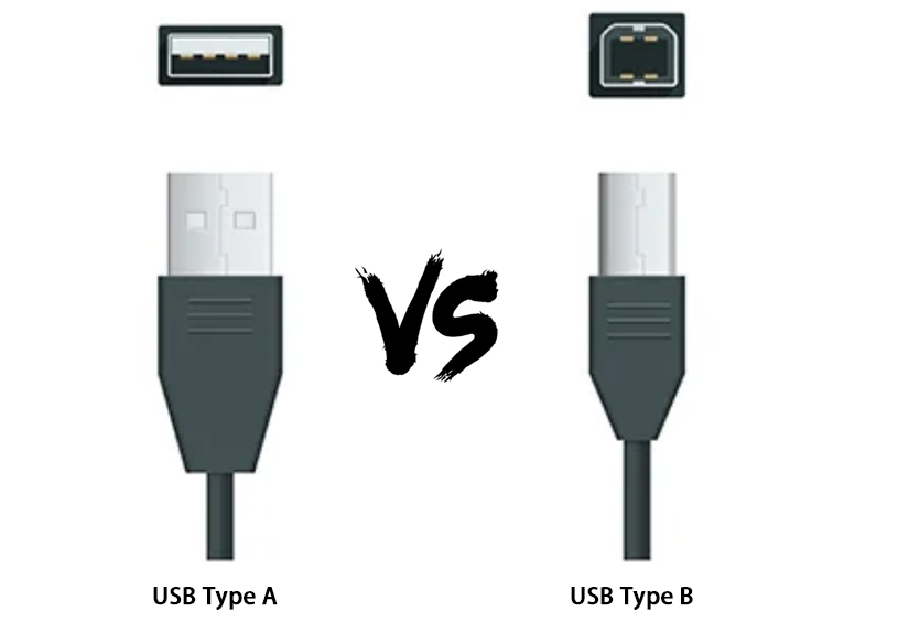 USB-A vs. USB-B