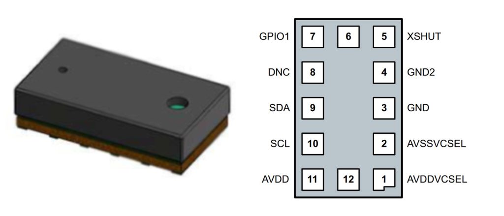 VL53L0X pinout