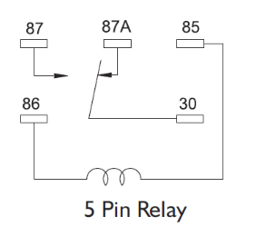 5 Pin Relay Schematic Diagram