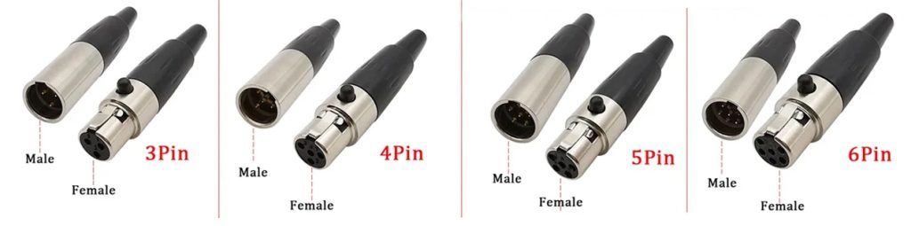 Types of XLR Connectors