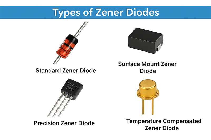 Types of Zener Diodes
