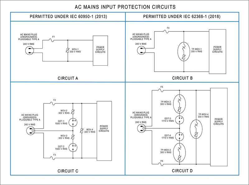 surge protector wiring mov grounding diagram