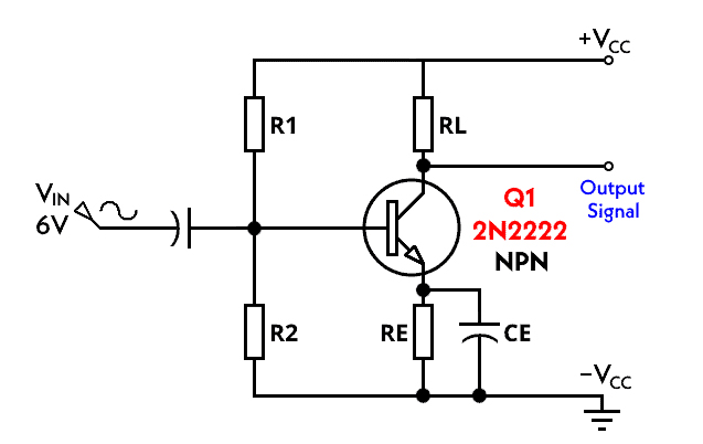 class A amplifier circuit
