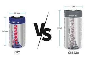CR2 vs CR123 Battery Comparison: Size, Voltage, and Performance