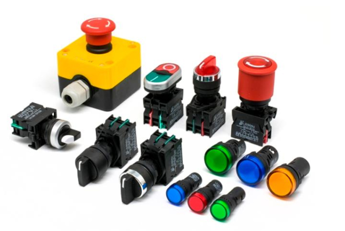 assorted push button switches