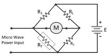 Basic Bolometer Bridge Circuit