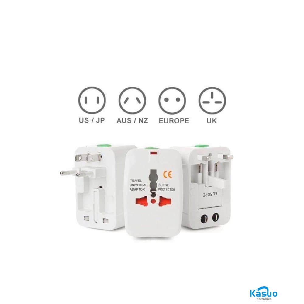1200 Watt Universal Adapter Plug With Surge Protection – Kasuo