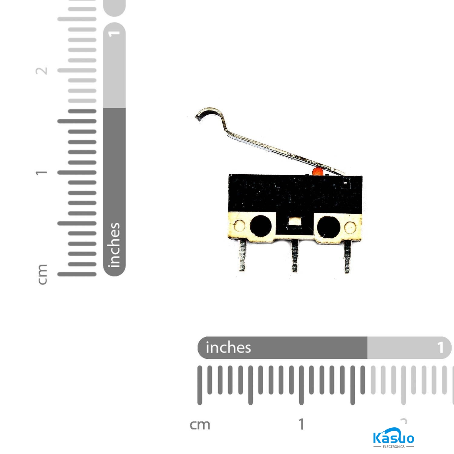 125V 2A Level Actuator Micro Switch with Curved Handle – Kasuo