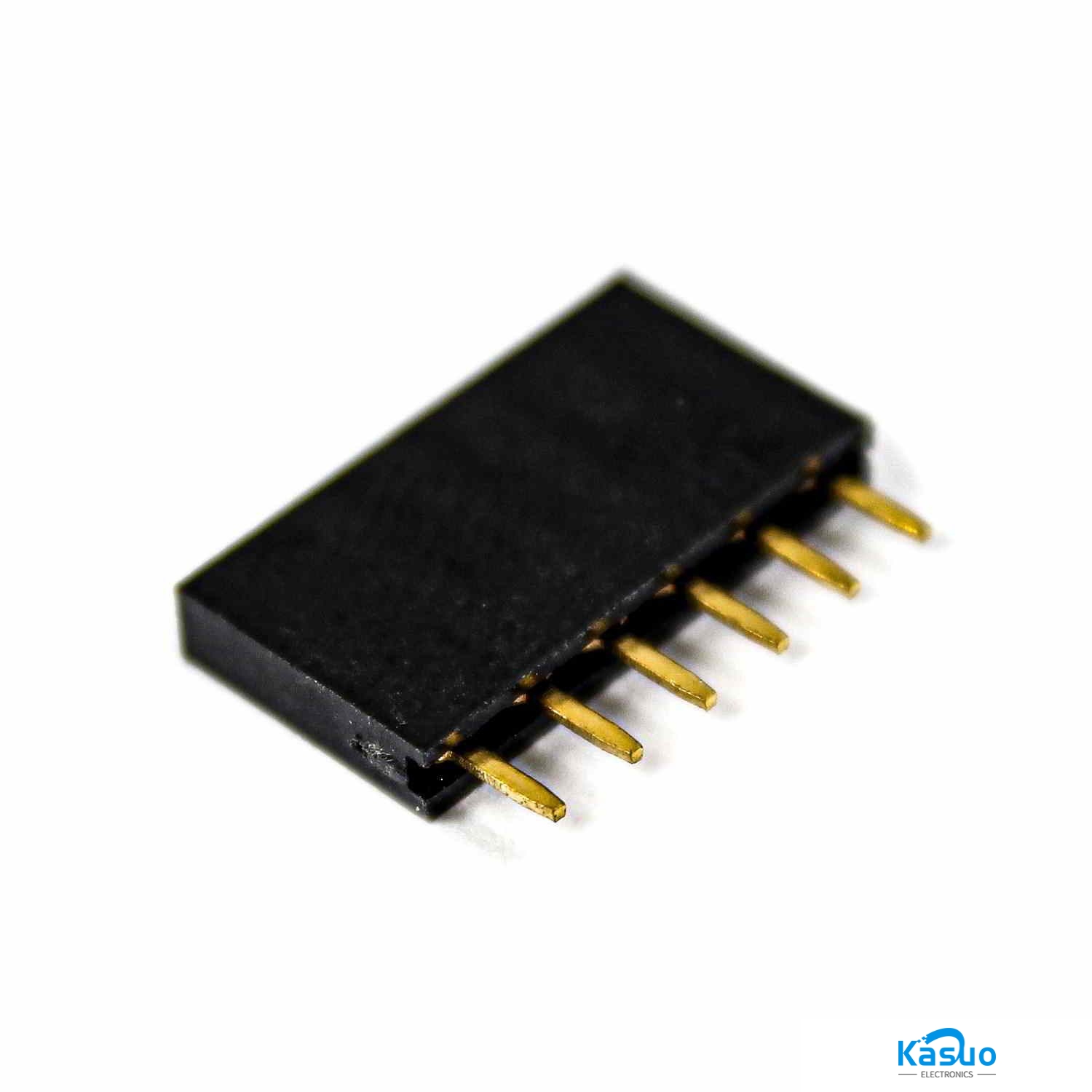 1×6 Pin Female Long Header – 2.54mm Pitch – Kasuo