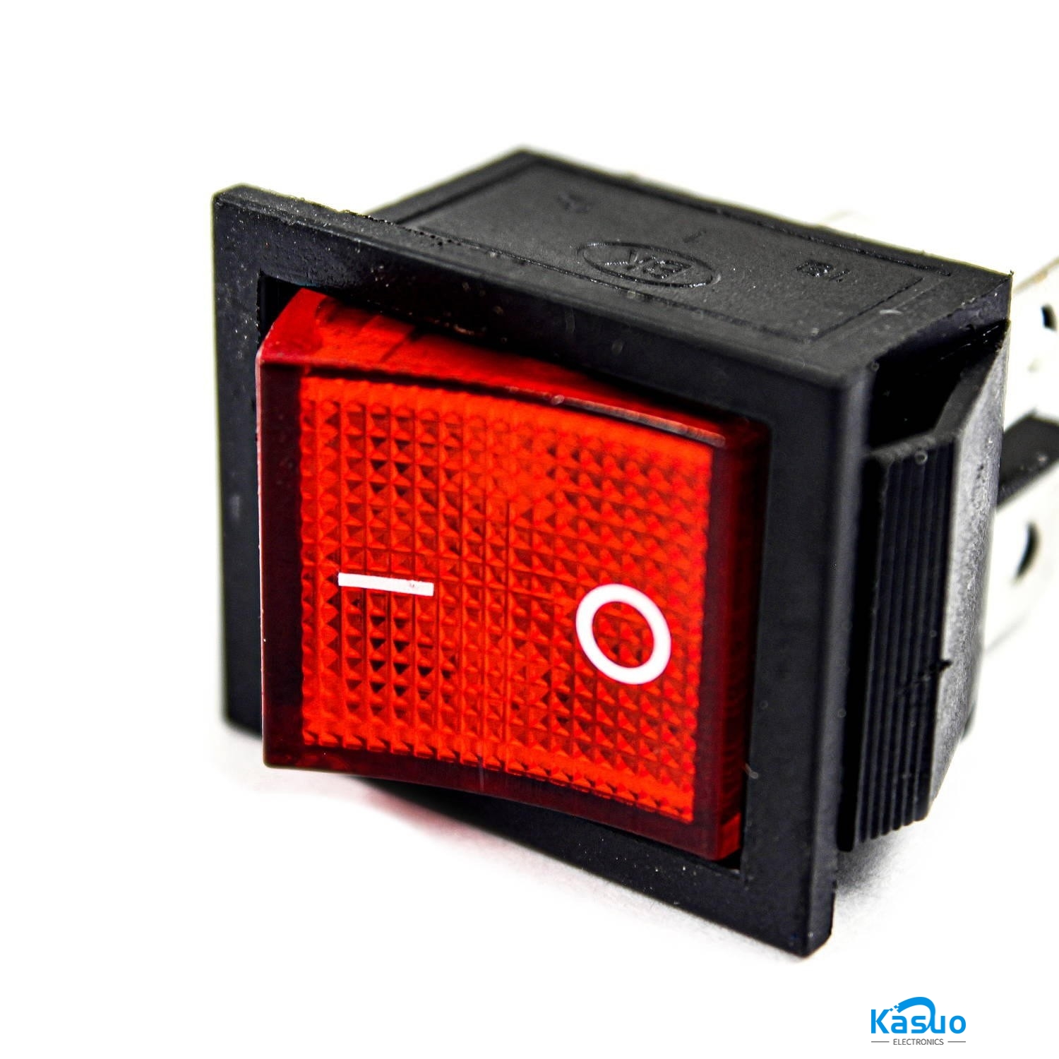 250V AC 16A 6 Feet Rocker Switch – Red Light – Kasuo