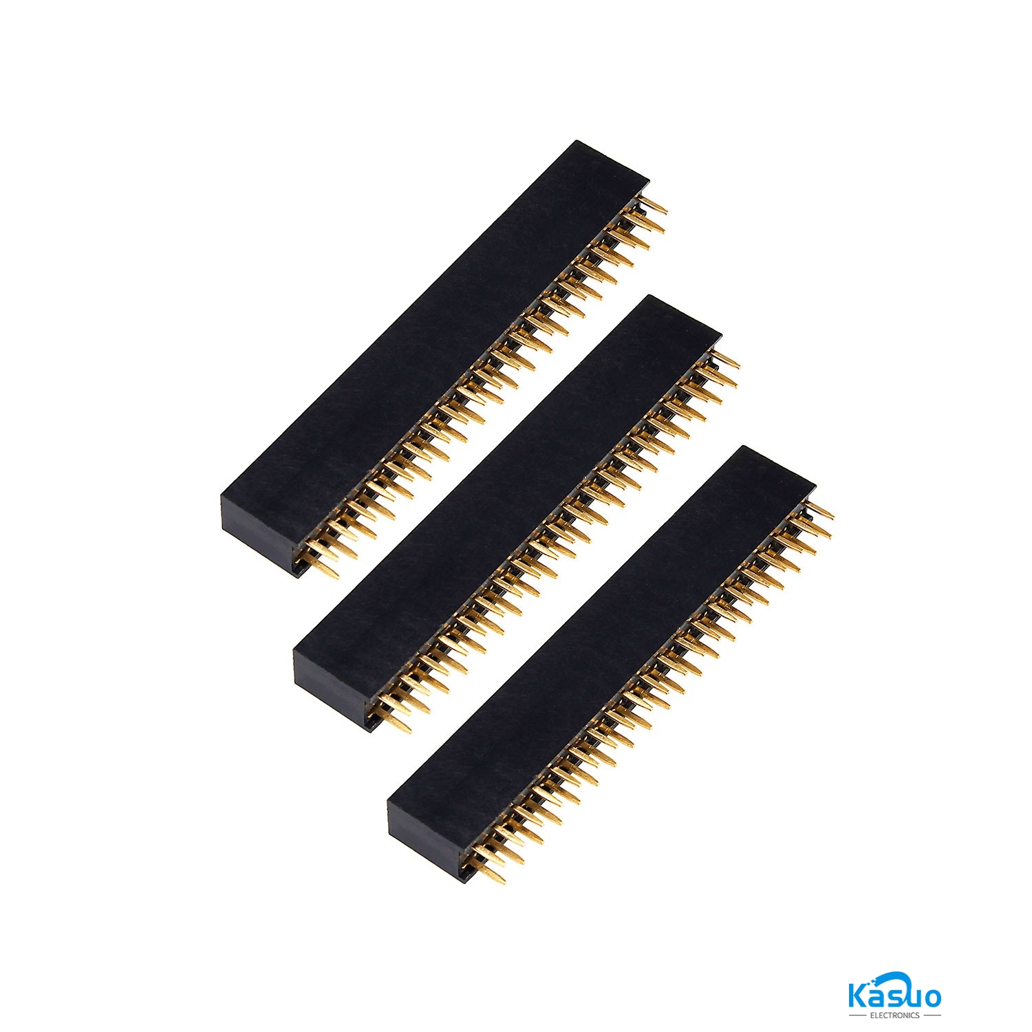2×20 Pin Female Header – 2.54mm Pitch – Pack of 5 – Kasuo