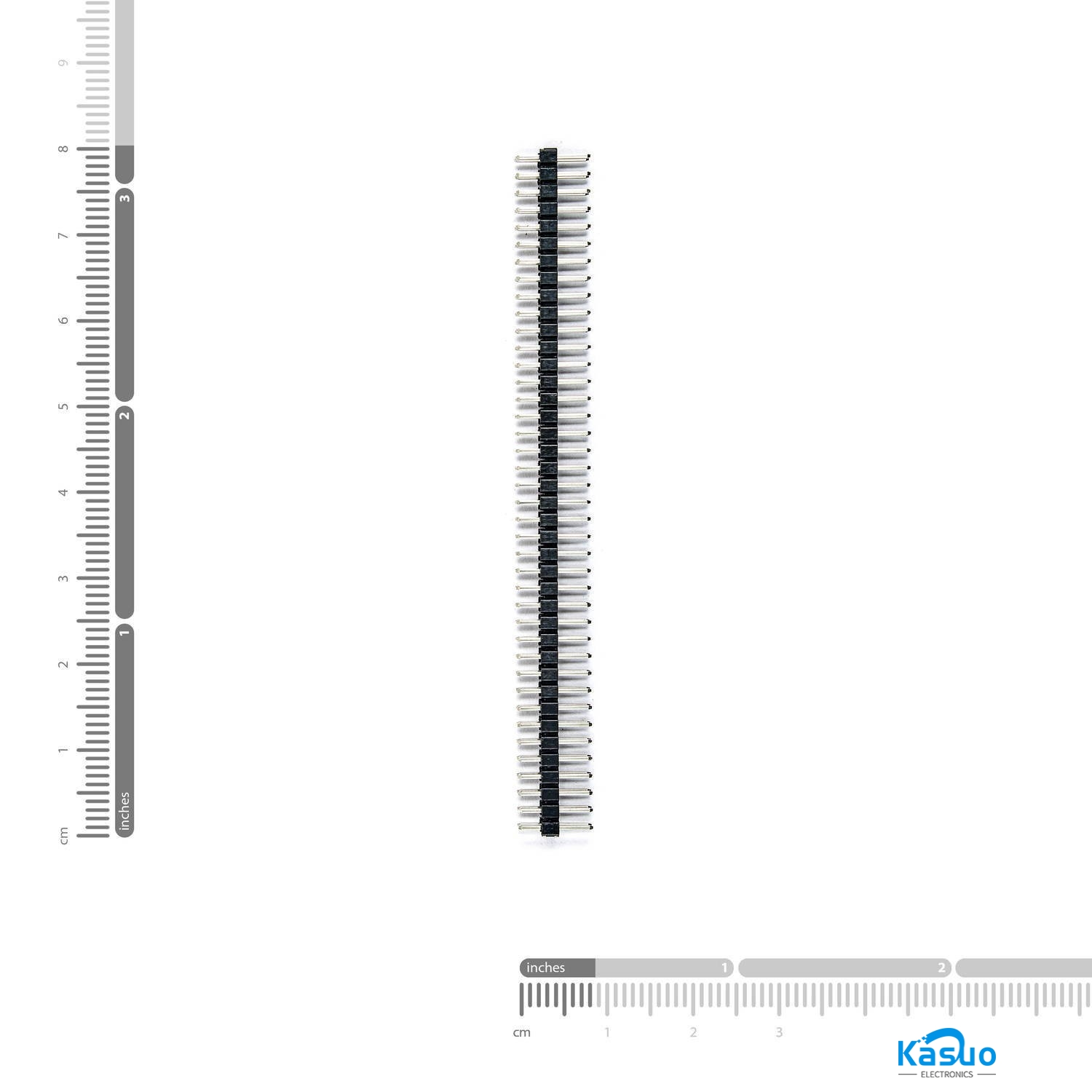 2×40 Pin Male Header – 2mm Pitch – Kasuo