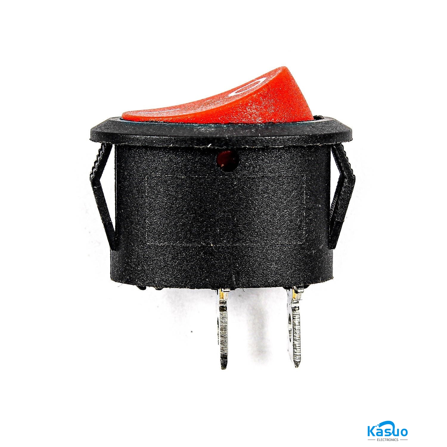 6A 2 Feet Round Rocker Switch – Red – Kasuo