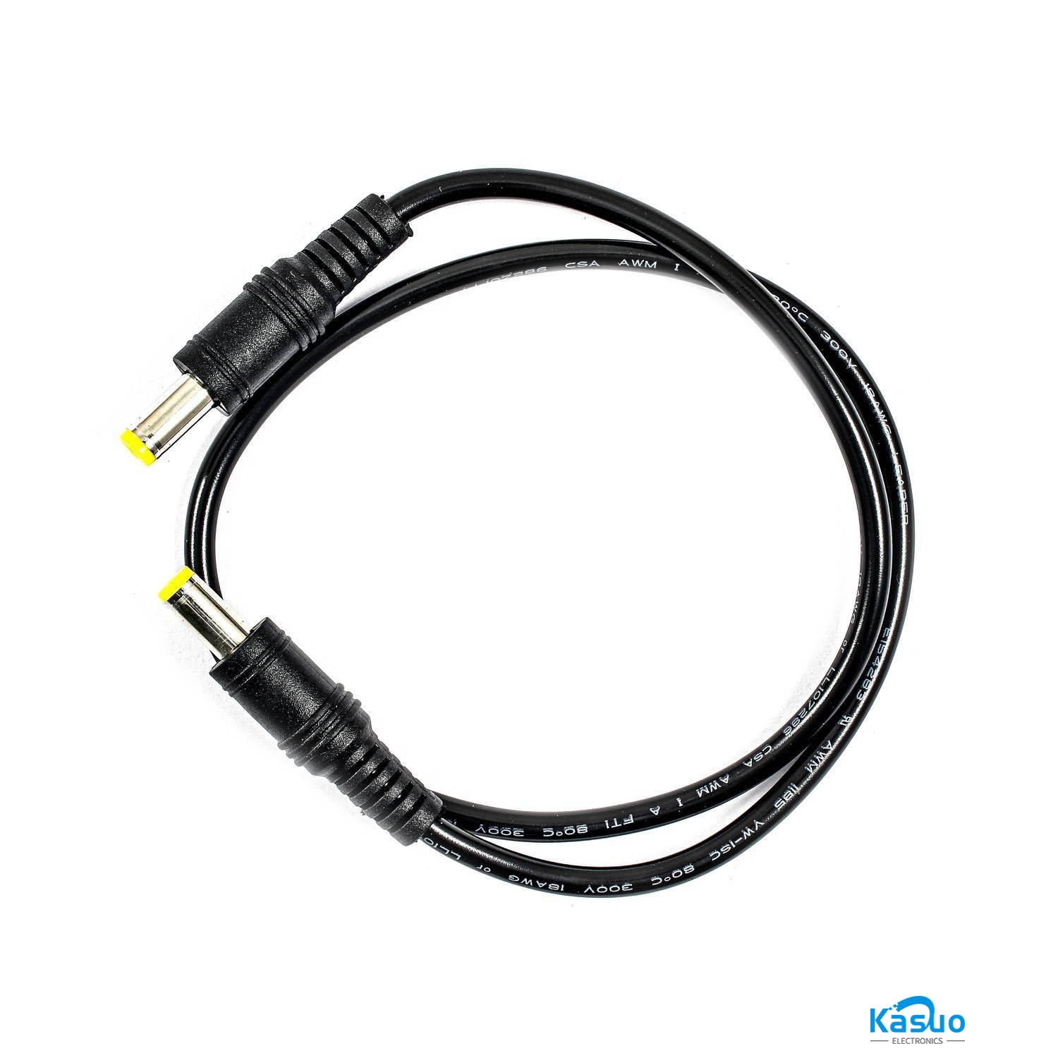 DC Extension Cable – 5.5×2.1mm, Male to Male – Kasuo