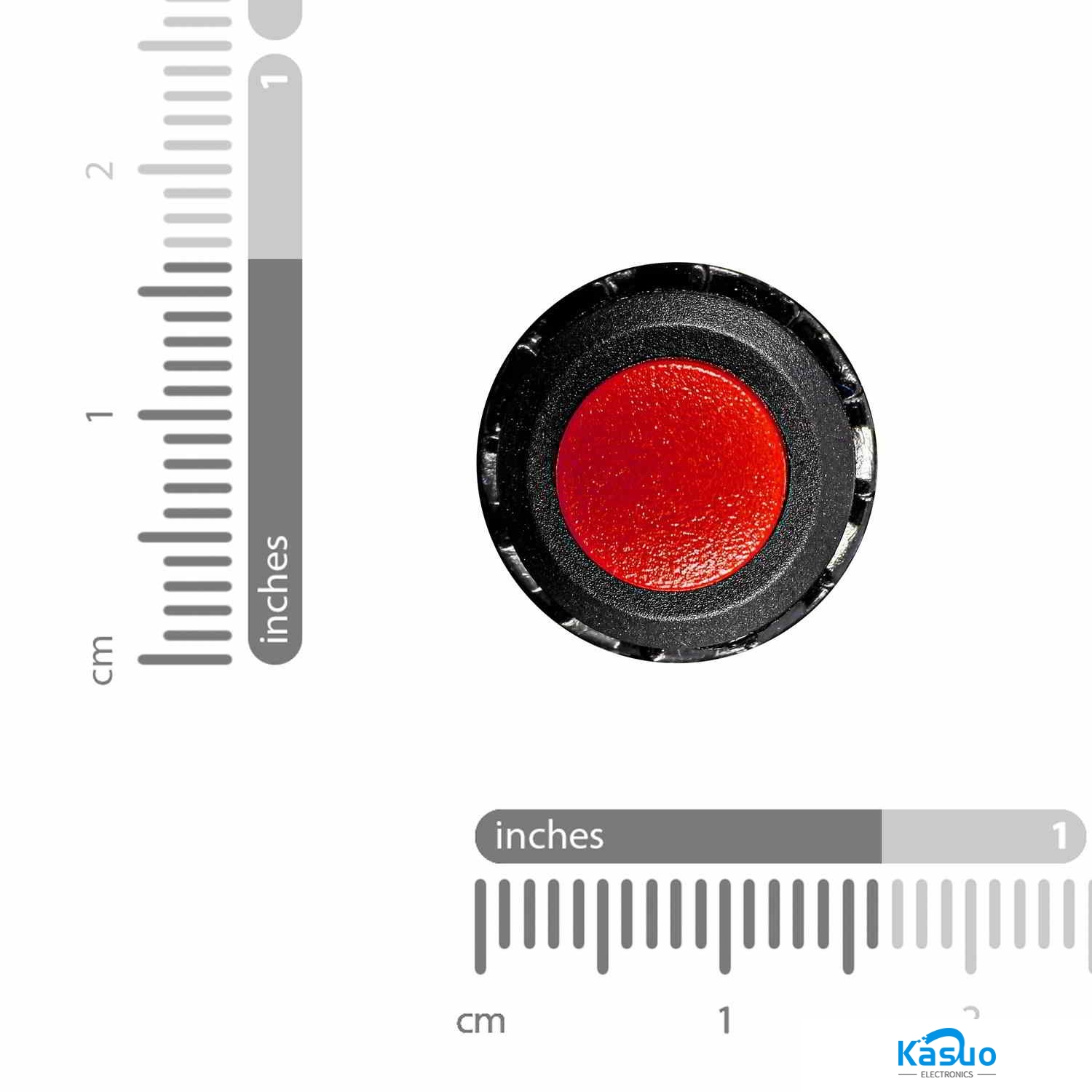 DS-428 12mm Momentary Push Button Switch – Red – Kasuo