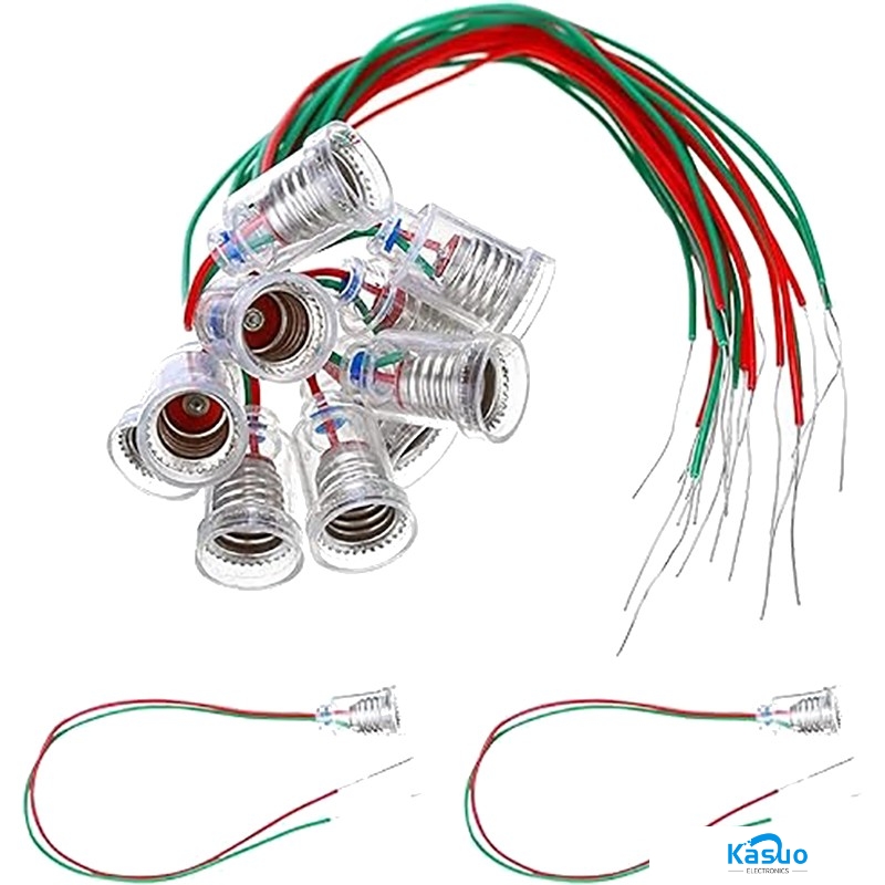 E10 Light Bulb Socket with Wire – Kasuo