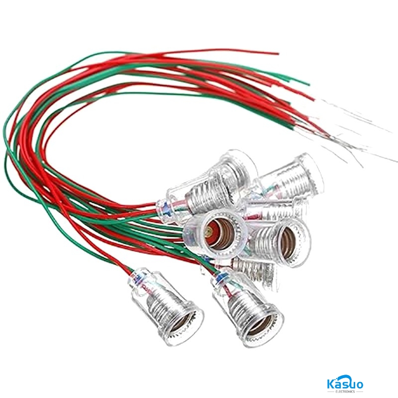 E10 Light Bulb Socket with Wire – Kasuo
