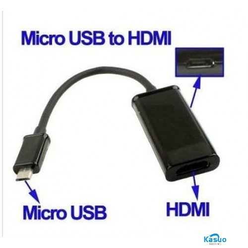 MHL Micro USB to HDMI Adapter Converter Cable for Cell Phones & Tablets – Kasuo
