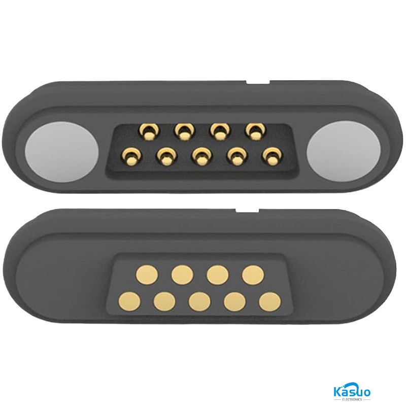 Magnetic Pogo Pin Connector- Double row – Kasuo