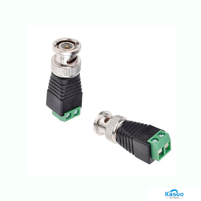 Male BNC to Green Screw Terminal – Kasuo