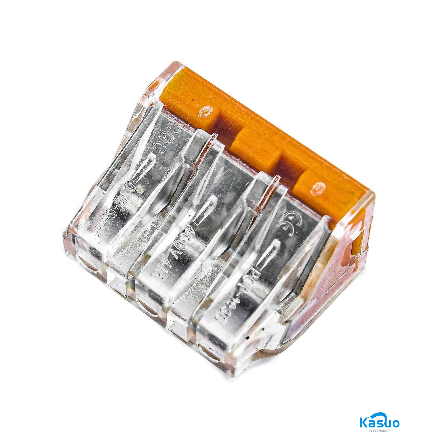 PCT-103 Push Wire Connector – 3-Pin Conductor – Kasuo