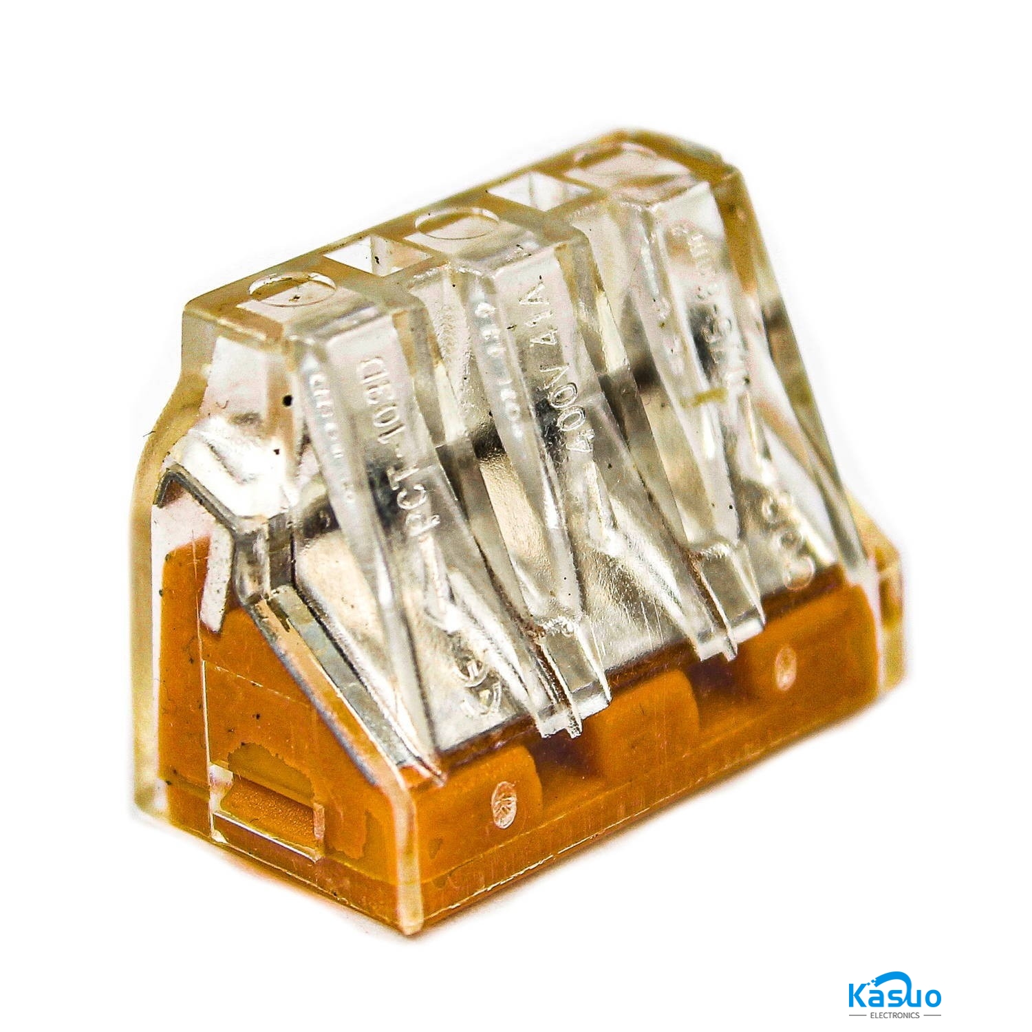 PCT-103 Push Wire Connector – 3-Pin Conductor – Kasuo