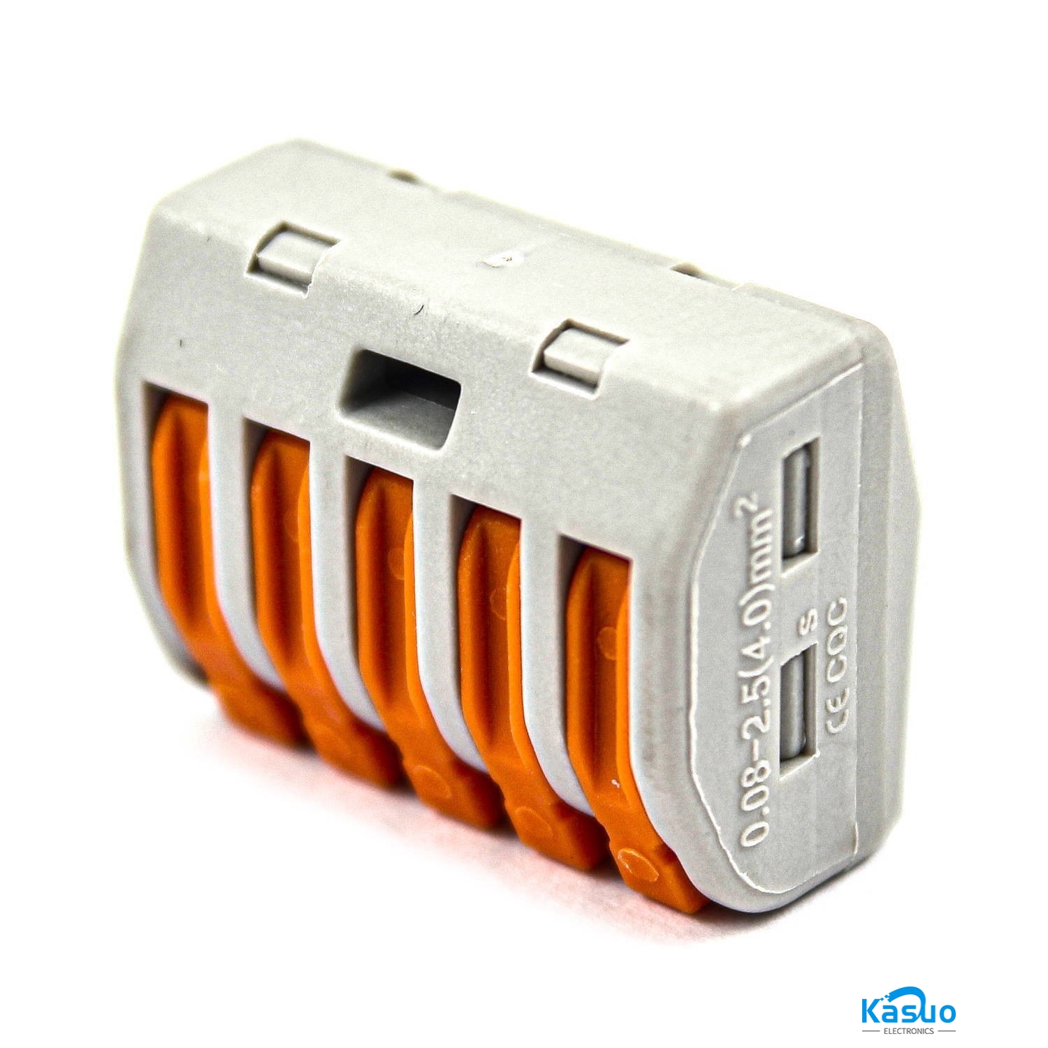 PCT-215 Push Wire Connector – 5-Pin Conductor – Kasuo