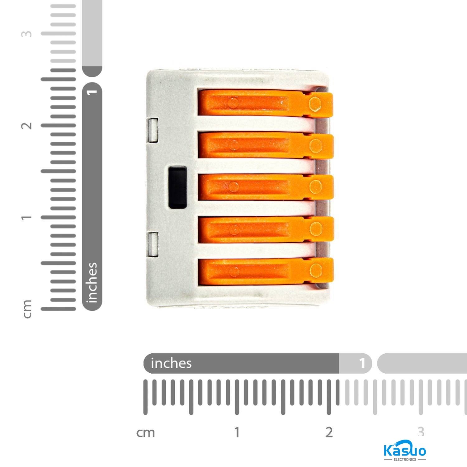 PCT-215 Push Wire Connector – 5-Pin Conductor – Kasuo