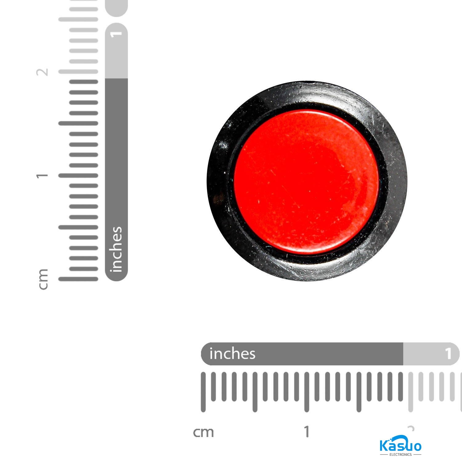R13-507 12mm Momentary Push Button Switch – Red – Kasuo