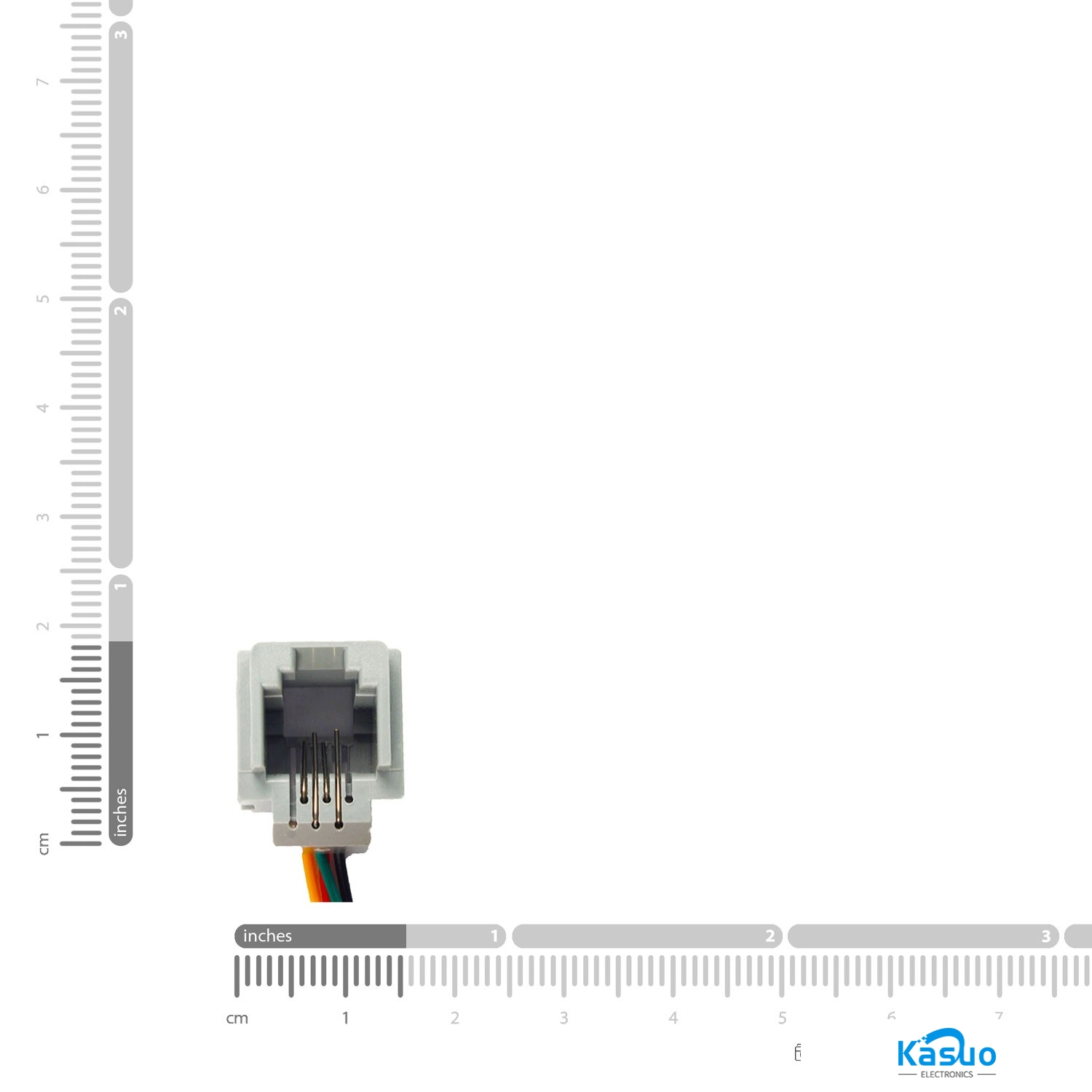 RJ11 With Cable / 623K 6 Pin 4 Wire Connector – Kasuo