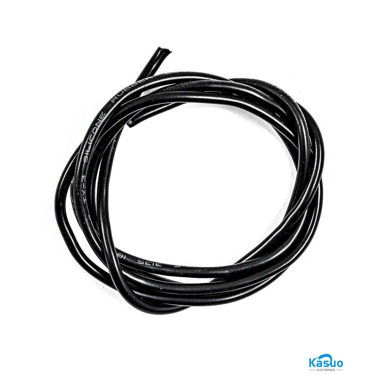 Silicone Wire – 18AWG, 0.5m Black + 0.5m Red – Kasuo