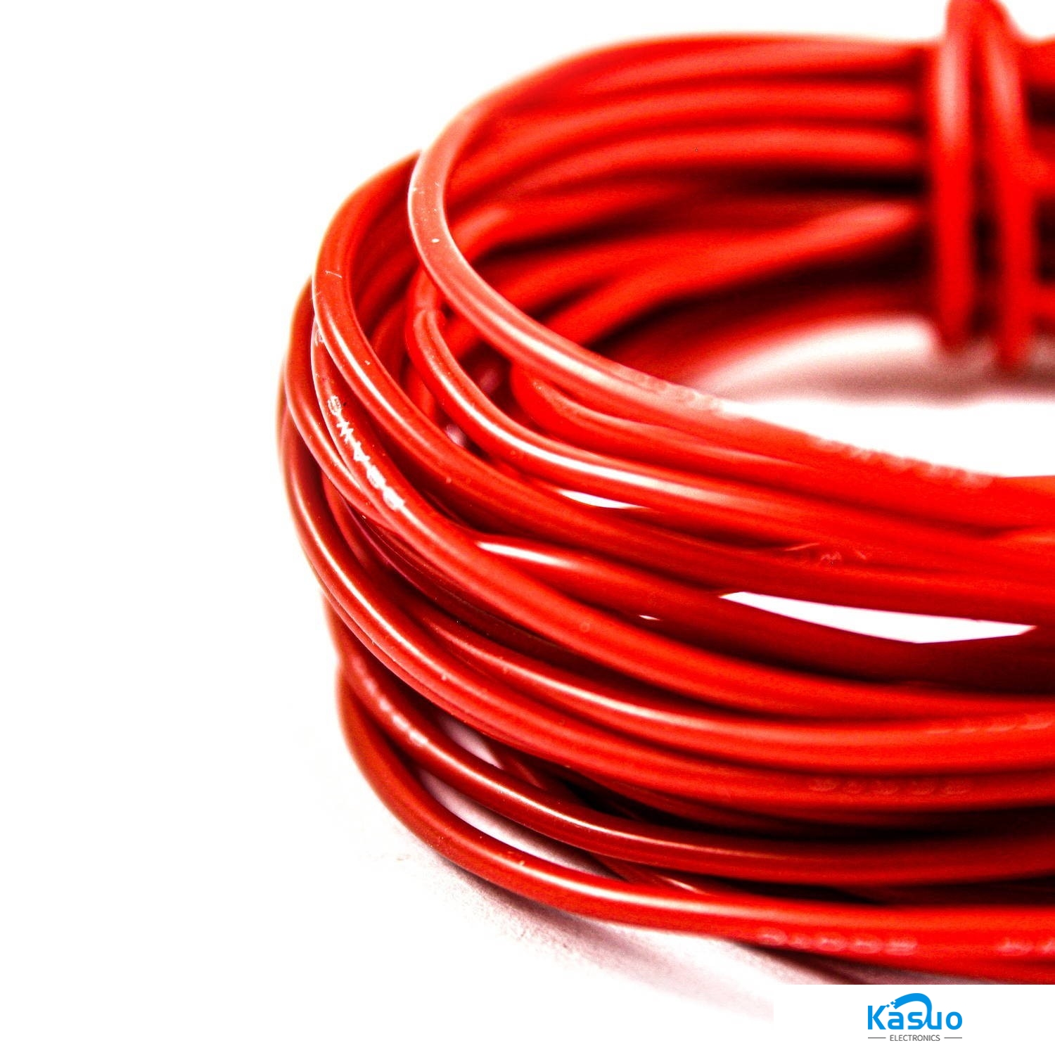 Silicone Wire – 22AWG, 0.5m Black + 0.5m Red – Kasuo