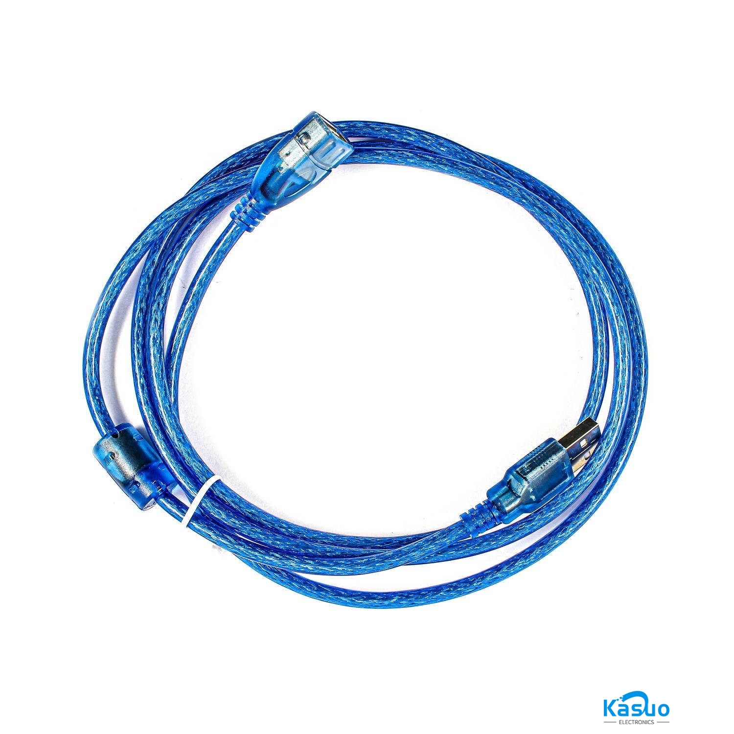 USB 2.0 Extension Cable – Male to Female – 1.5m Blue – Kasuo