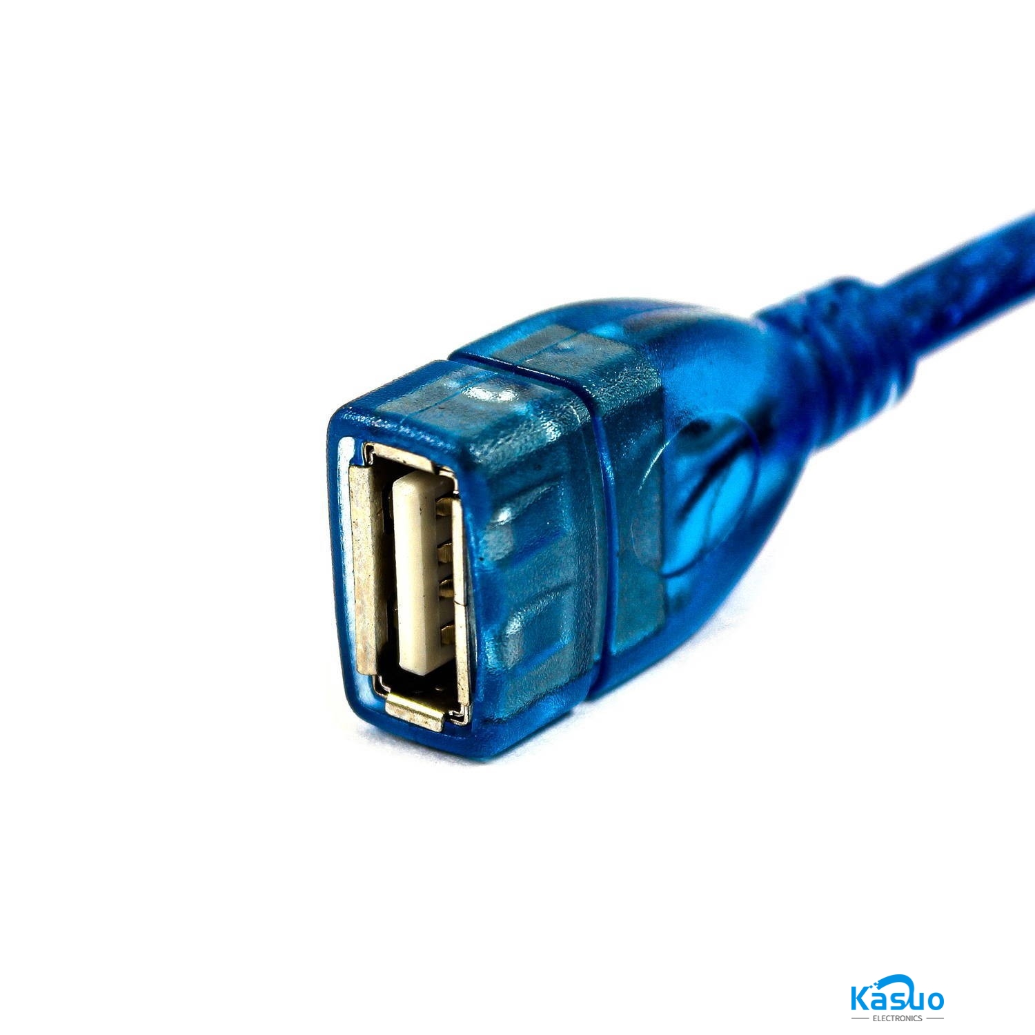 USB 2.0 Extension Cable – Male to Female – 1.5m Blue – Kasuo