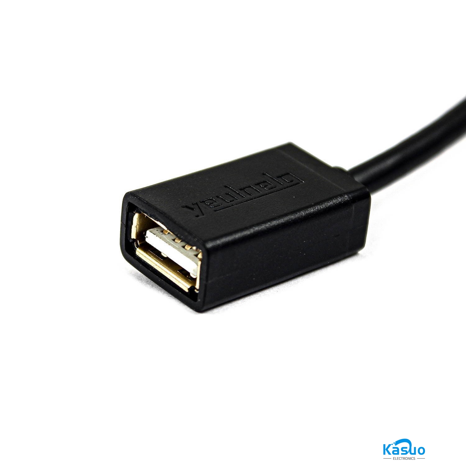 USB 2.0 Extension Cable – Male to Female – 1m Black – Kasuo